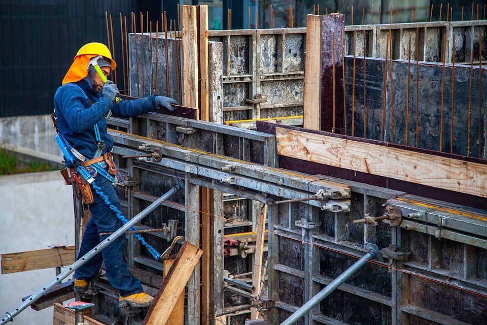 scaffolders work