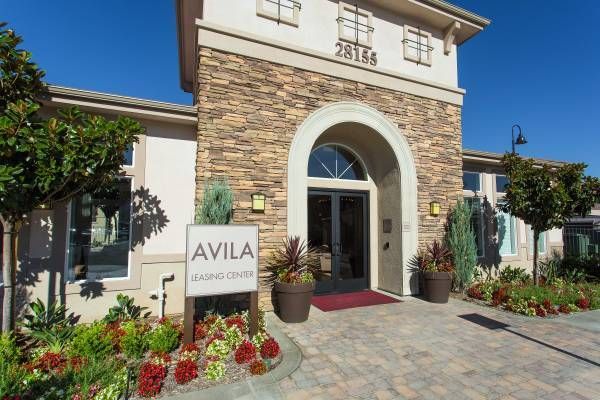 Avila apartments office entrance