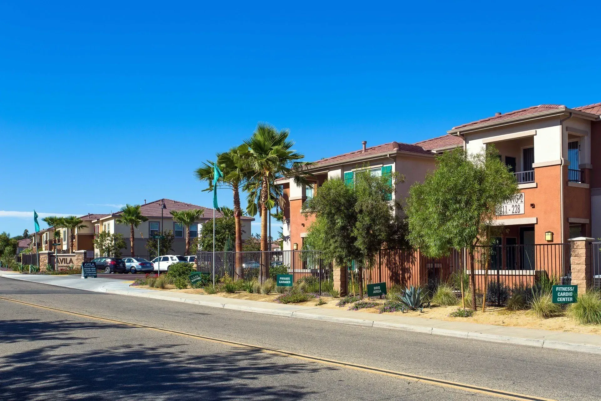 photo of the community from the street