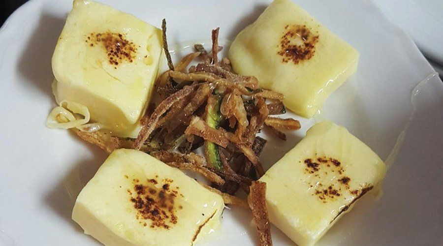 formaggio alla piastra