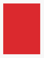 A red square on a white background. A red square on a white background.