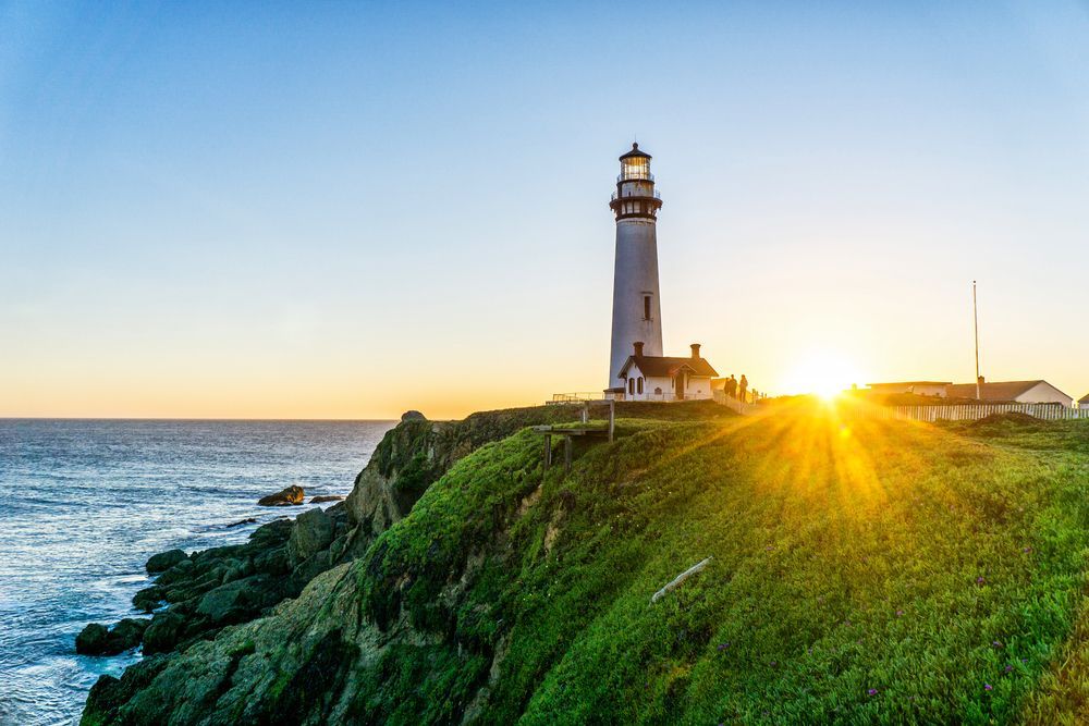 Pigeon Point Lighthouse Sunset, California, USA