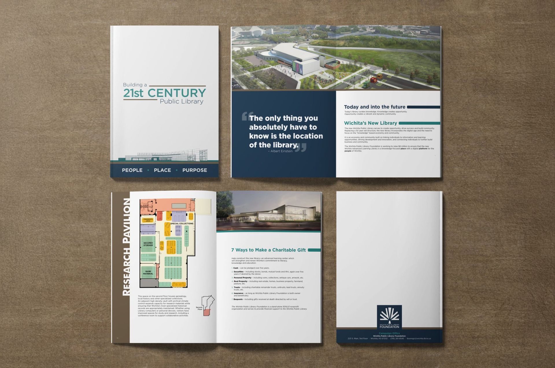 A book titled 2nd century sits on a table