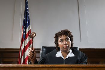 Civil Litigation - Judge in the Courtroom in Belvidere, NJ