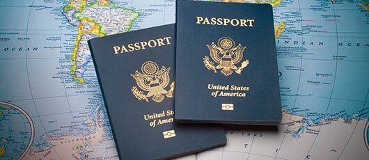 Passports on a Map of the World — Personal Injury in Dallas, TX Passports on a Map of the World — Personal Injury in Dallas, TX