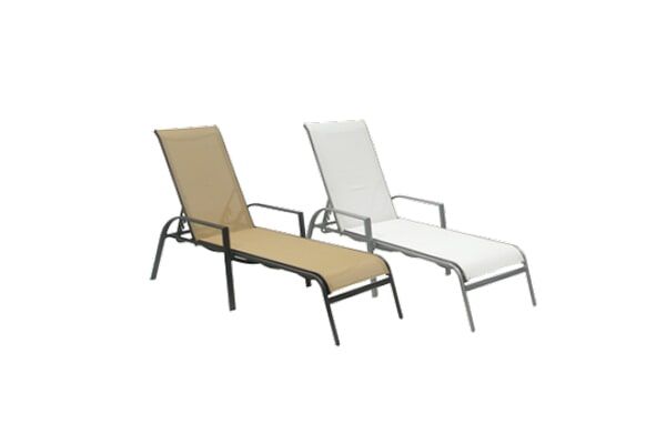 nicollet collection sling stackable chair