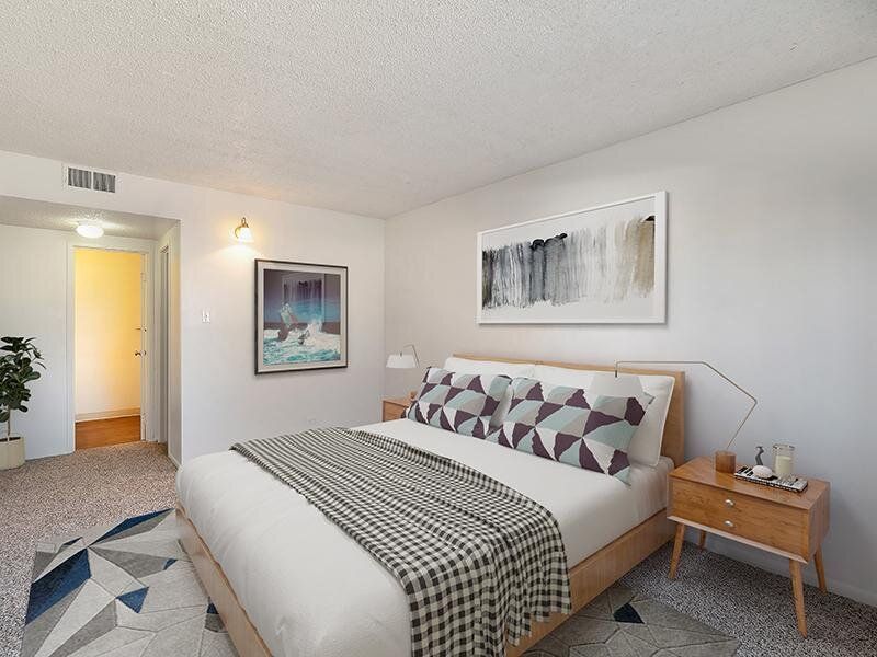 Model Master Bedroom | Falcon Run Apartments