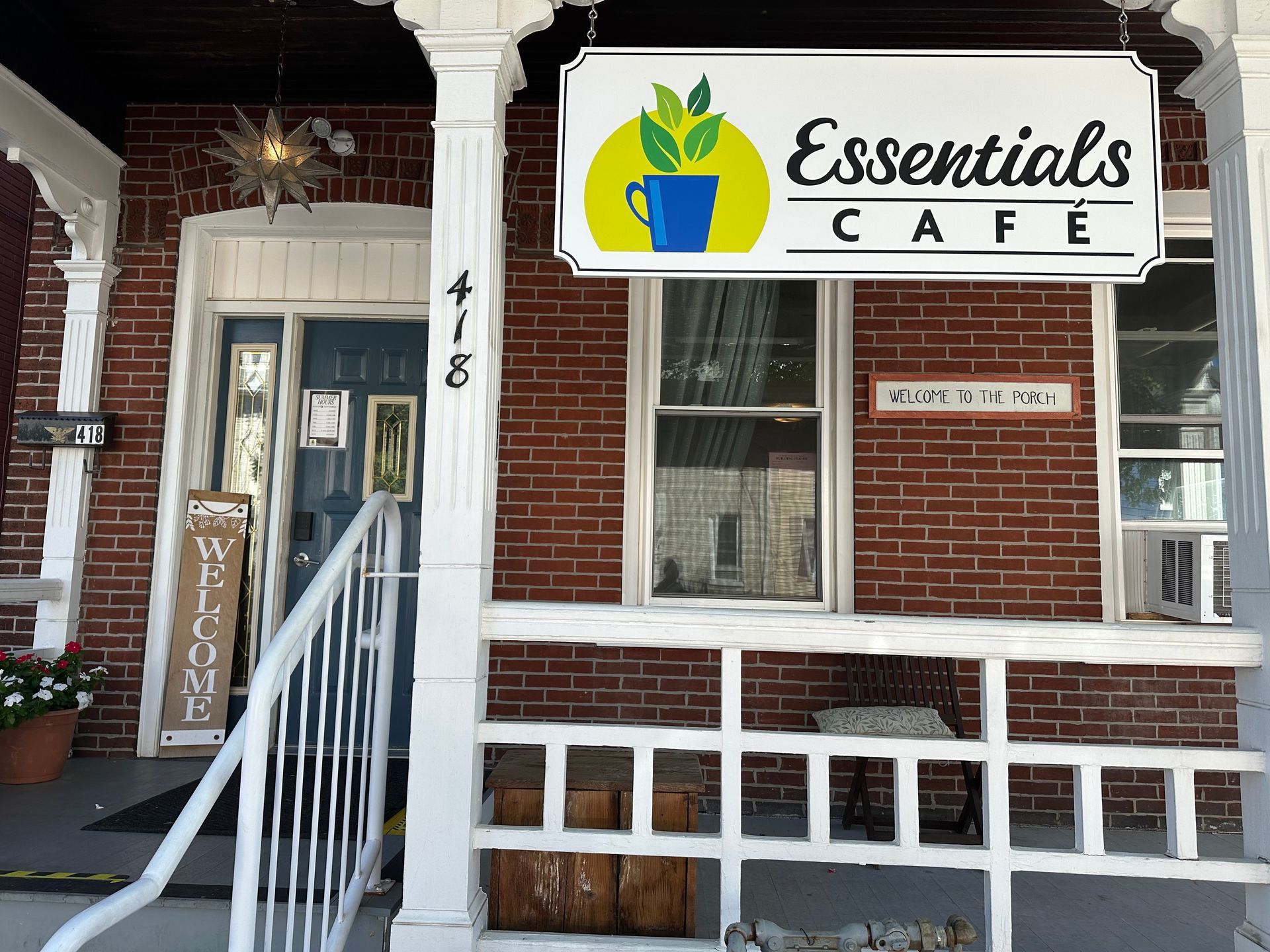 Essentials Cafe building
