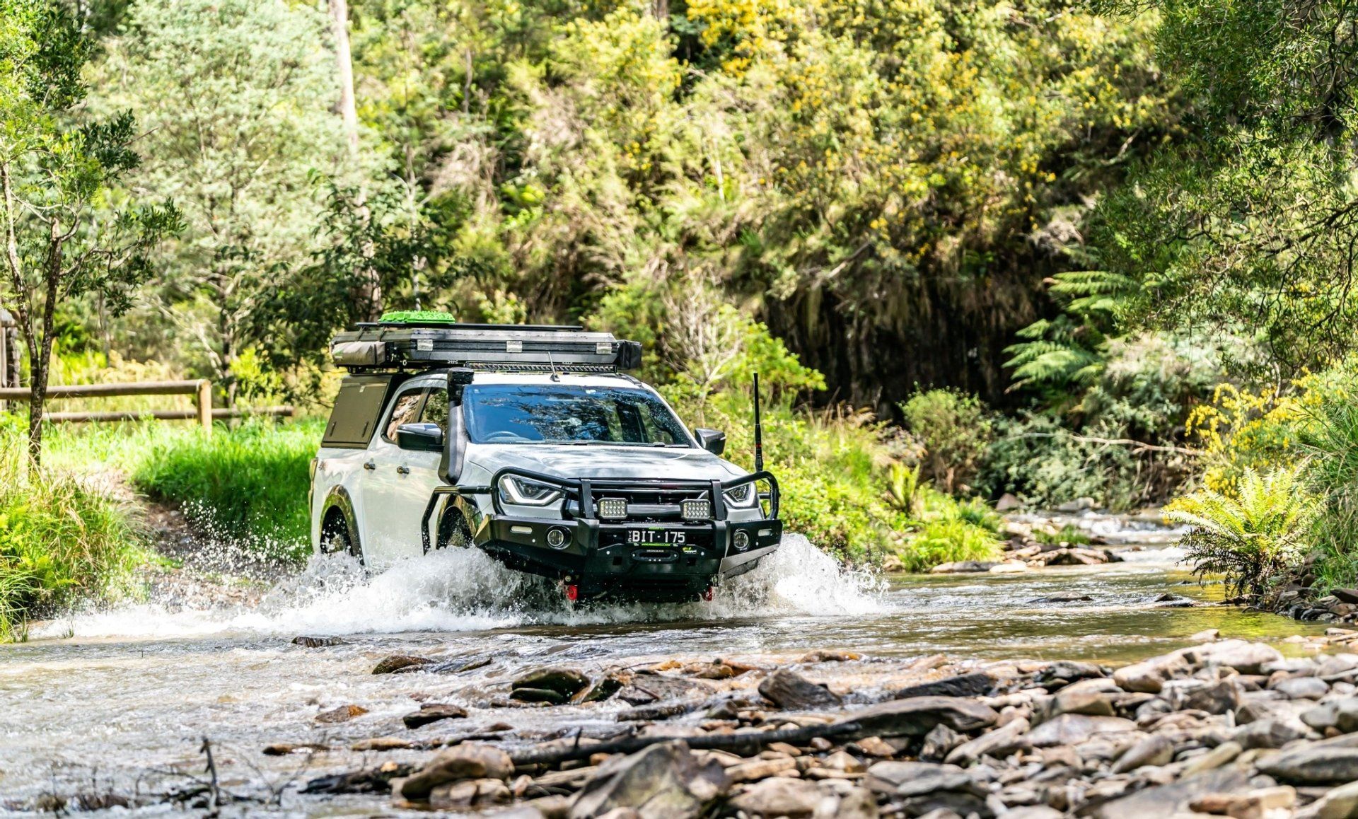 Off Road Setup with Bull Bar — Off Road Accessories in Wangaratta, VIC