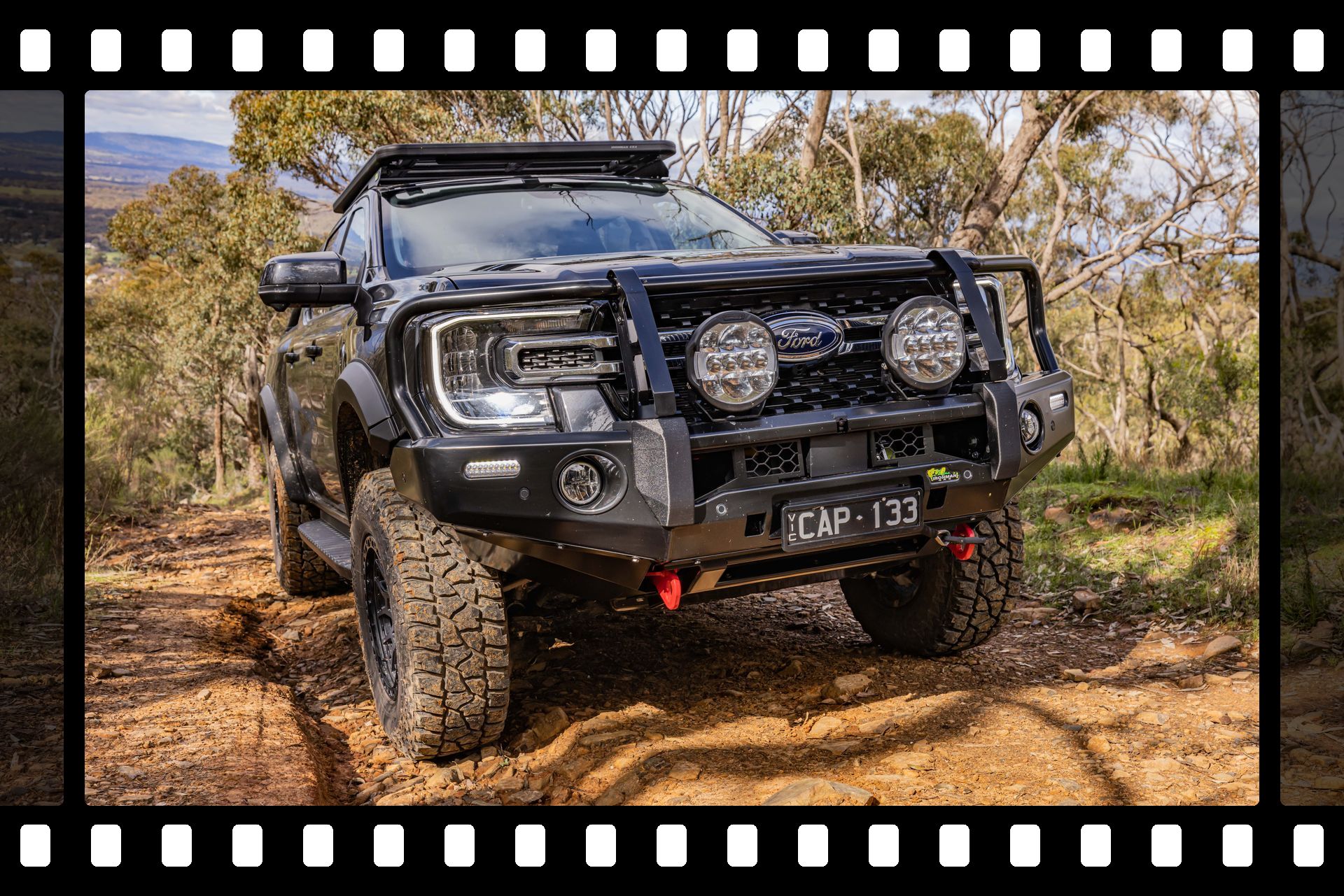 Bull Bar Installed on Ford Everest — Off Road Accessories in Wangaratta, VIC