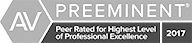 AV Preeminent Logo — Baltimore & Washington DC — The Law Offices Of Cardaro & Peek, LLC