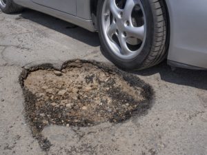 Poorly Maintained Roads Resulting in a Motor Vehicle Accident