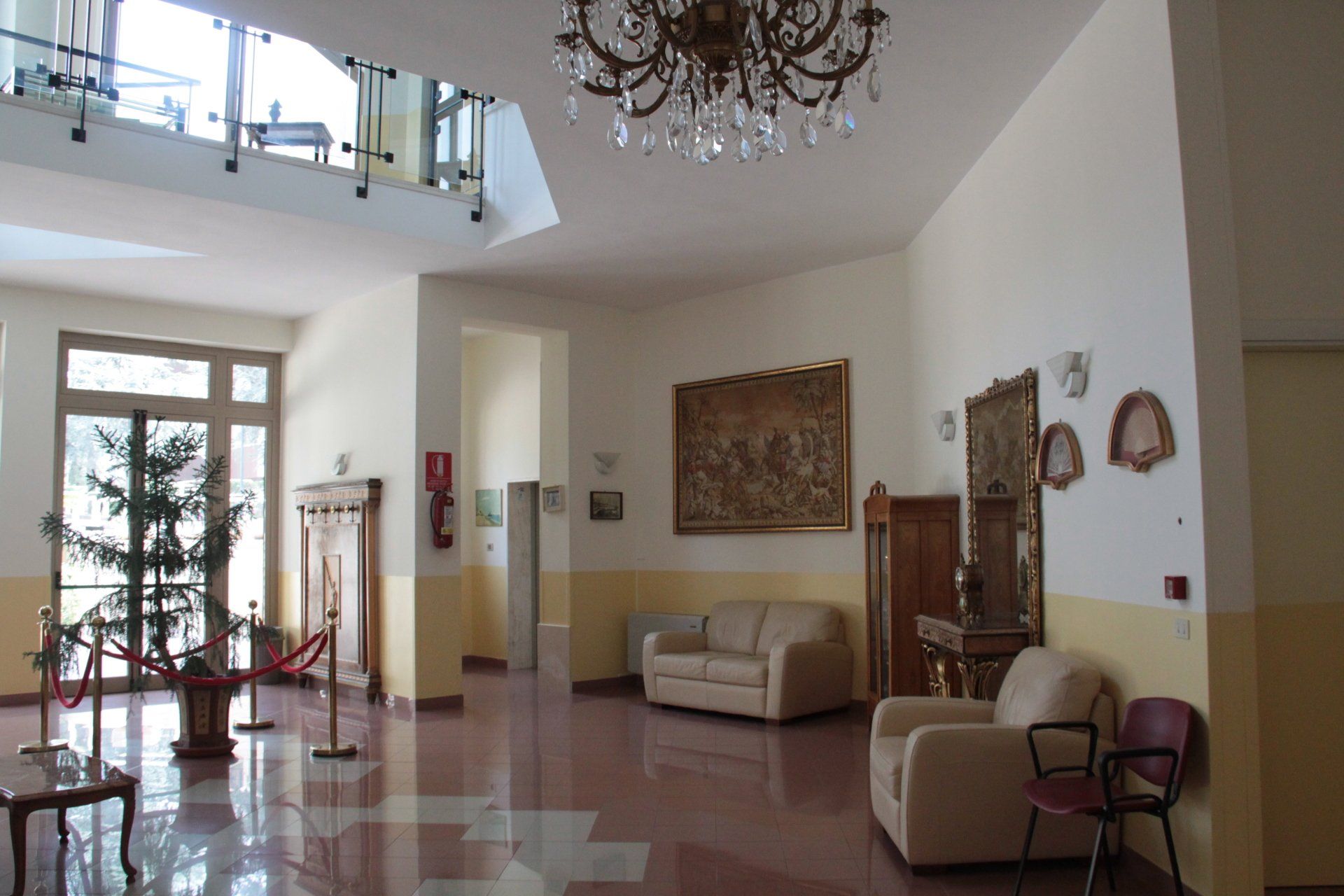 sala comune residenza per anziani