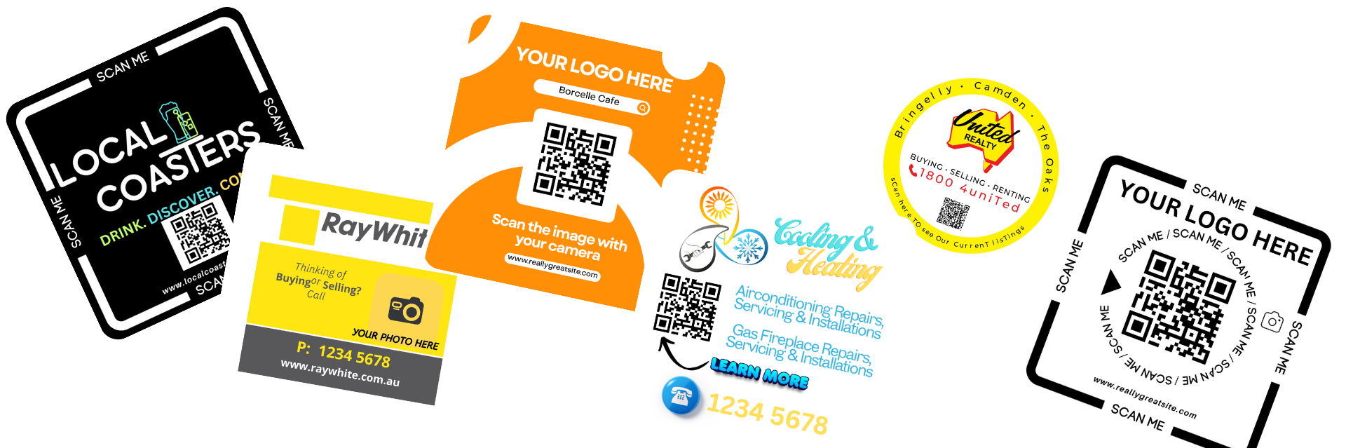 Local Coasters experienced drink coaster marketing with qr code tracking options