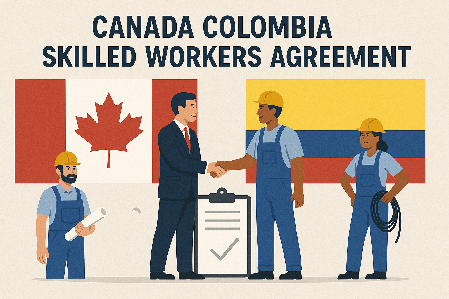 New opportunities for Colombian skilled workers in Canada via COFTA & RCIP with recruitment support