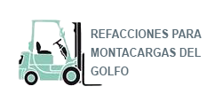 logo REFACCIONES PARA MONTACARGAS DEL GOLFO