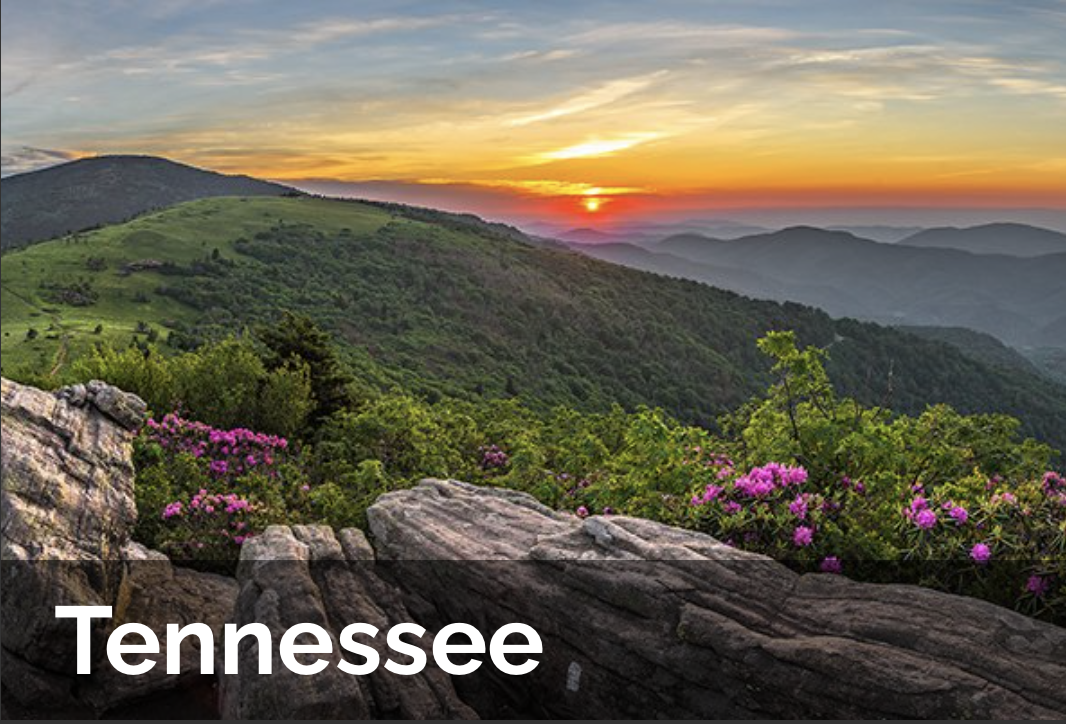 Tenessee Mountain Sunset