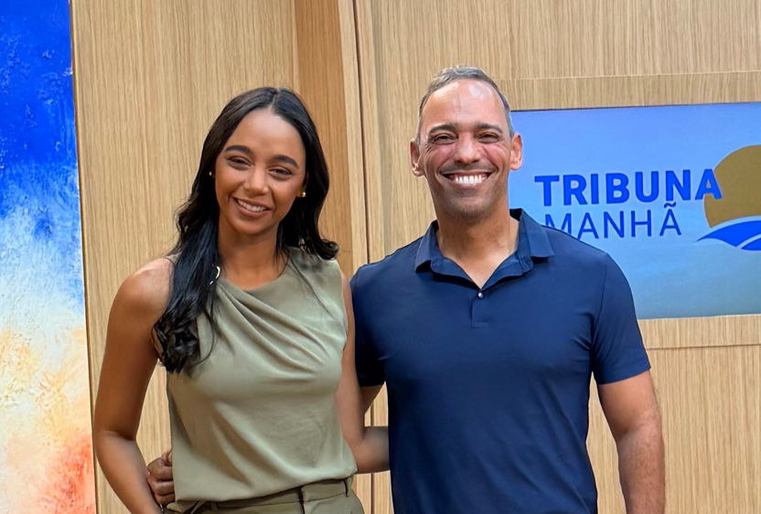 Tribuna Manhã - Band ES - Bruna Maria e Leonardo Rodan