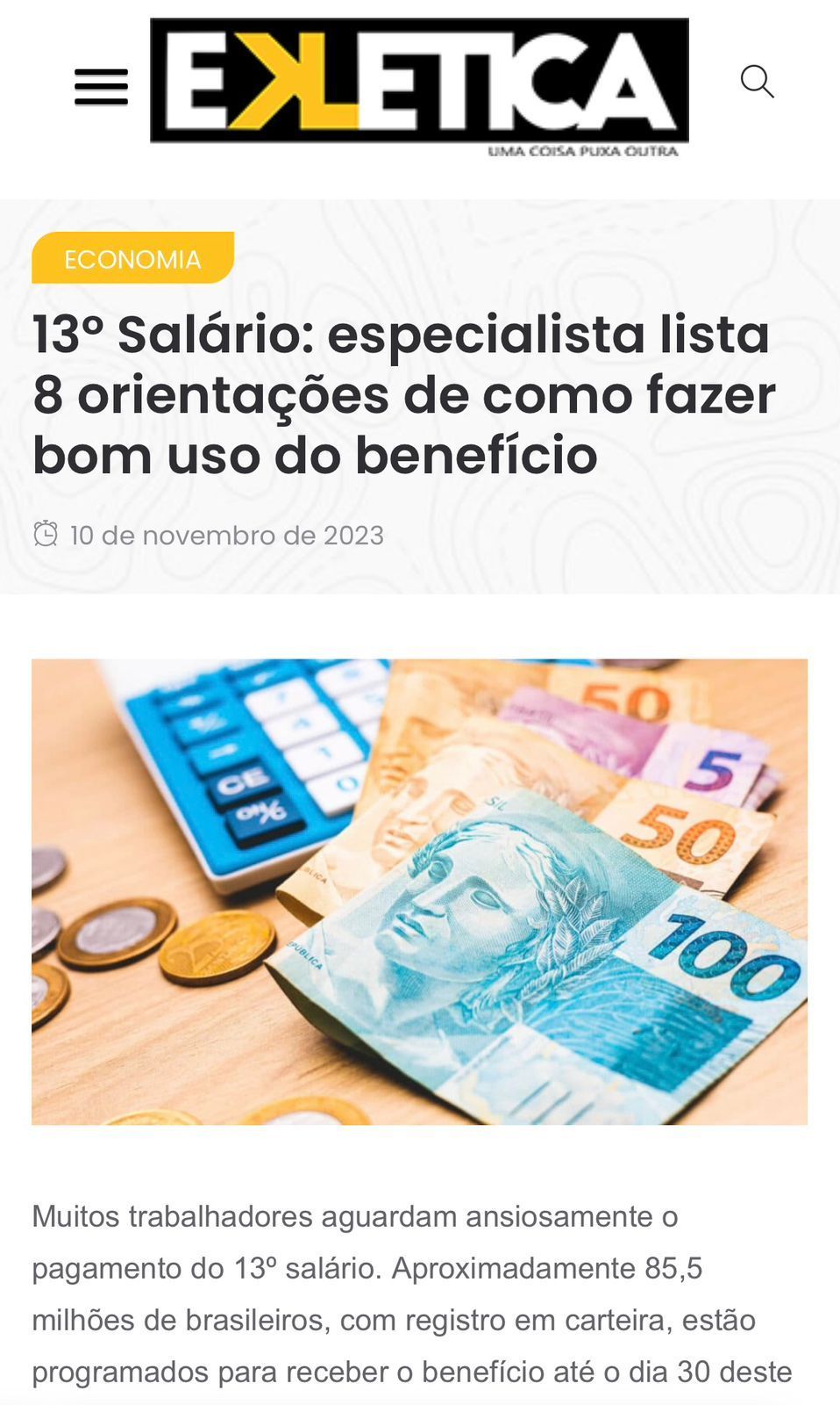 décimo terceiro, salário, benefício, educação financeira, poupar, 