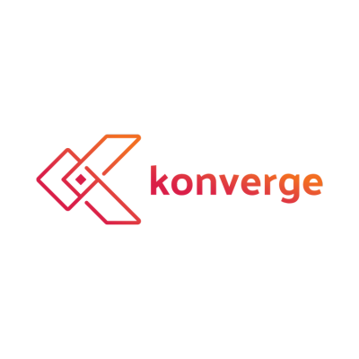 A logo for a company called Konverge