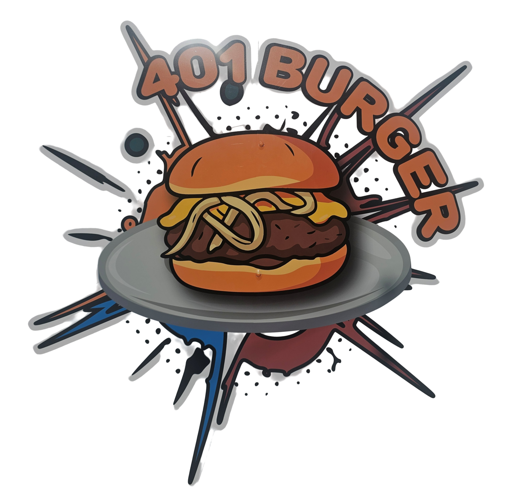 401 burger icon at Rhody Bros of Florida