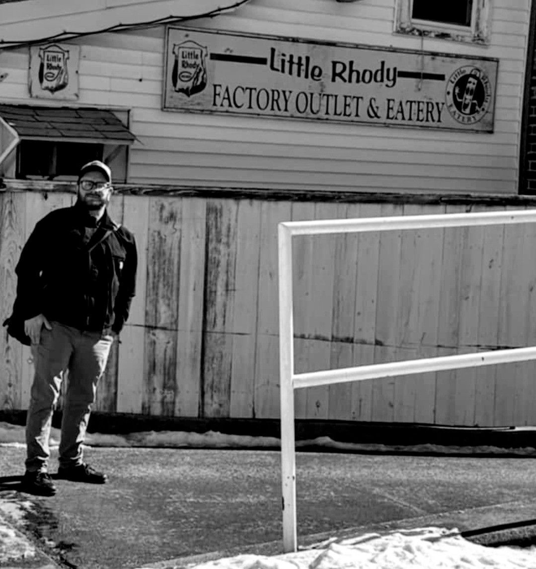 Owner at the Little Rhody factory outlet and eatery in Rhode Island.