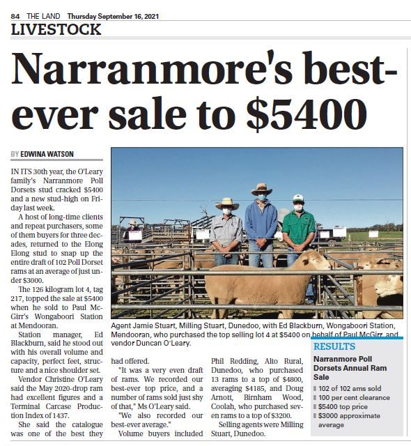 Narranmore best sale