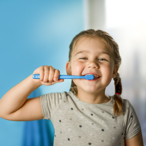 Girl Brushing Teeth — Bulleen, VIC — Bulleen Dental