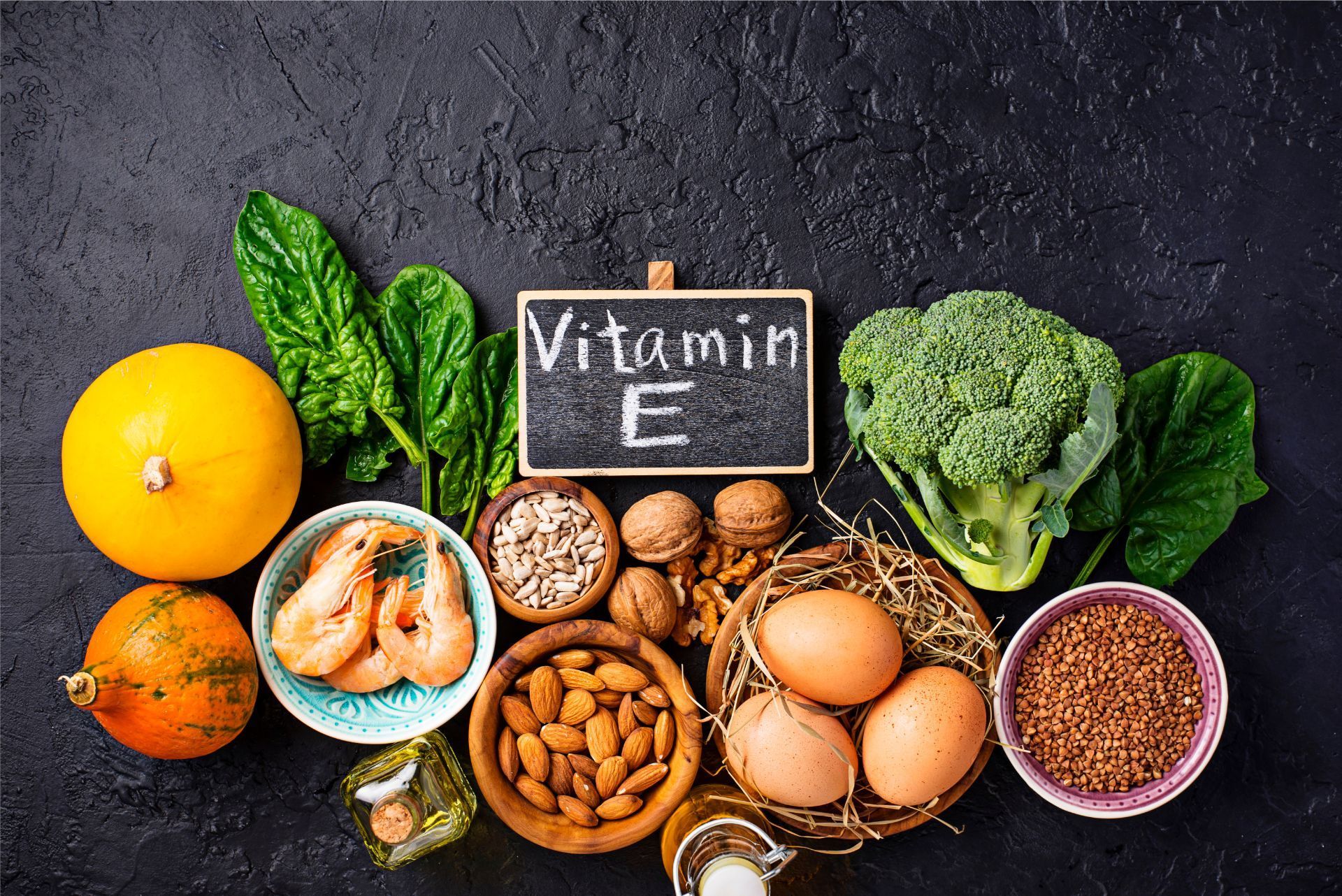 Foods containing Vitamin E