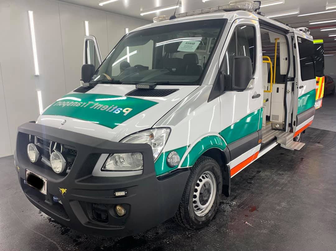 Ambulance Car — Car Ceramic Coating in Fyshwick, ACT