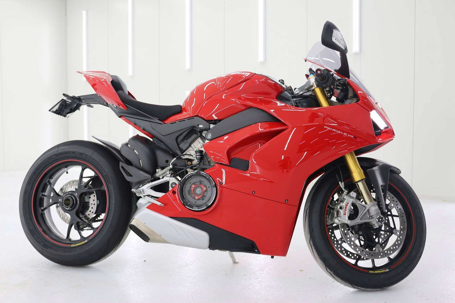 Red Motorcycle — Car Ceramic Coating in Fyshwick, ACT