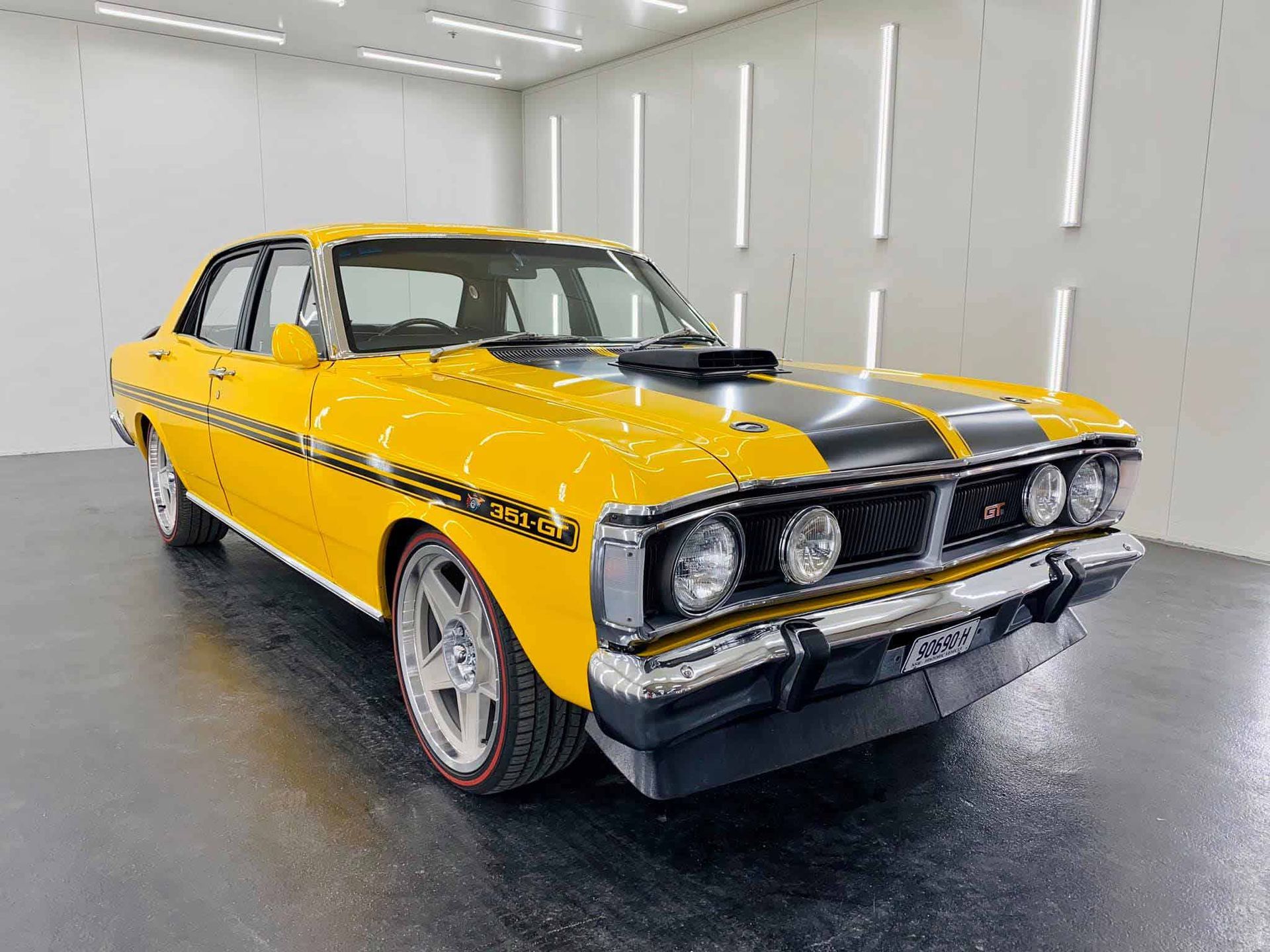 Yellow Car — Car Ceramic Coating in Fyshwick, ACT