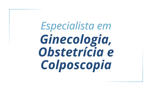 Logotipo para ginecologista, obstetra e colposcopia.