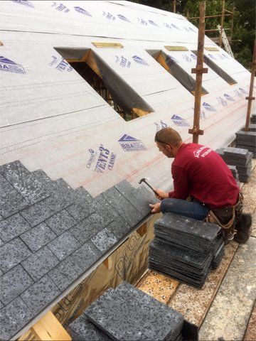 new roof installation