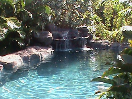 A refreshing pool taken care of by our expert pool cleaners in Kailua, HI