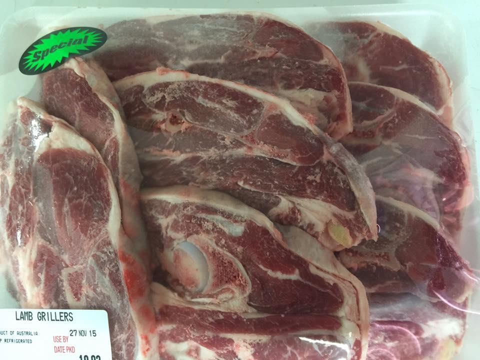 A Package of Lamb Chops Has a Special Sticker on It — Holiday Coast Meat & Smallgoods in Coffs Harbour, NSW