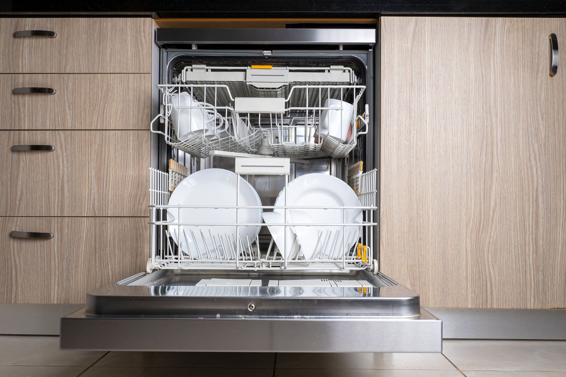 Plates in the dishwasher - Roanoke, VA - Appliance Repair Service