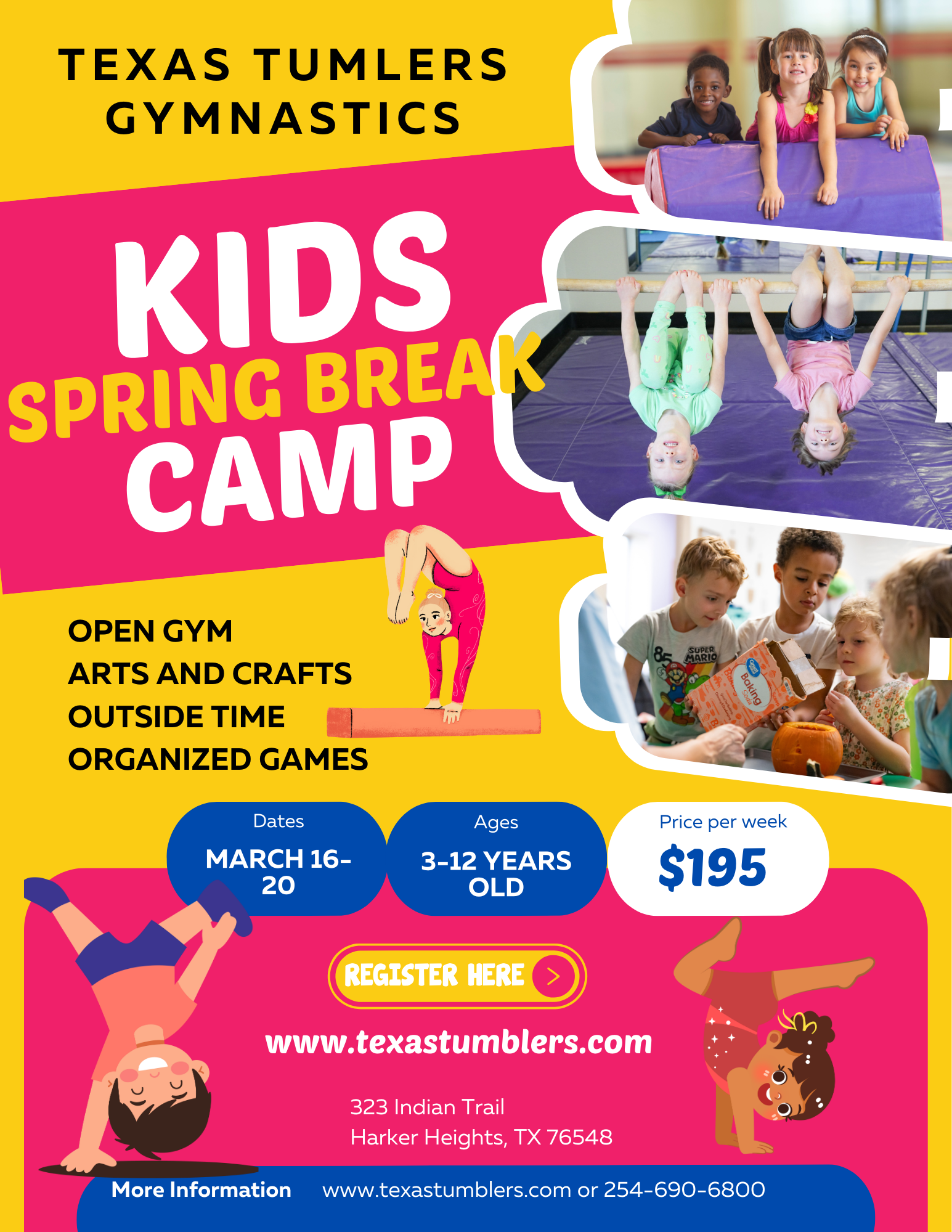 A young girl is sitting on a balance beam in a gym.
