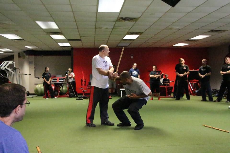 David Beck stick fighting