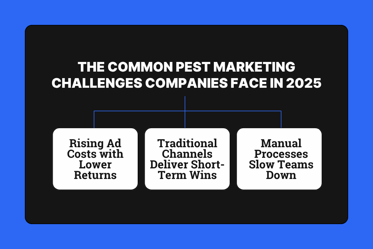 The Common Pest Marketing Challenges Companies Face in 2025