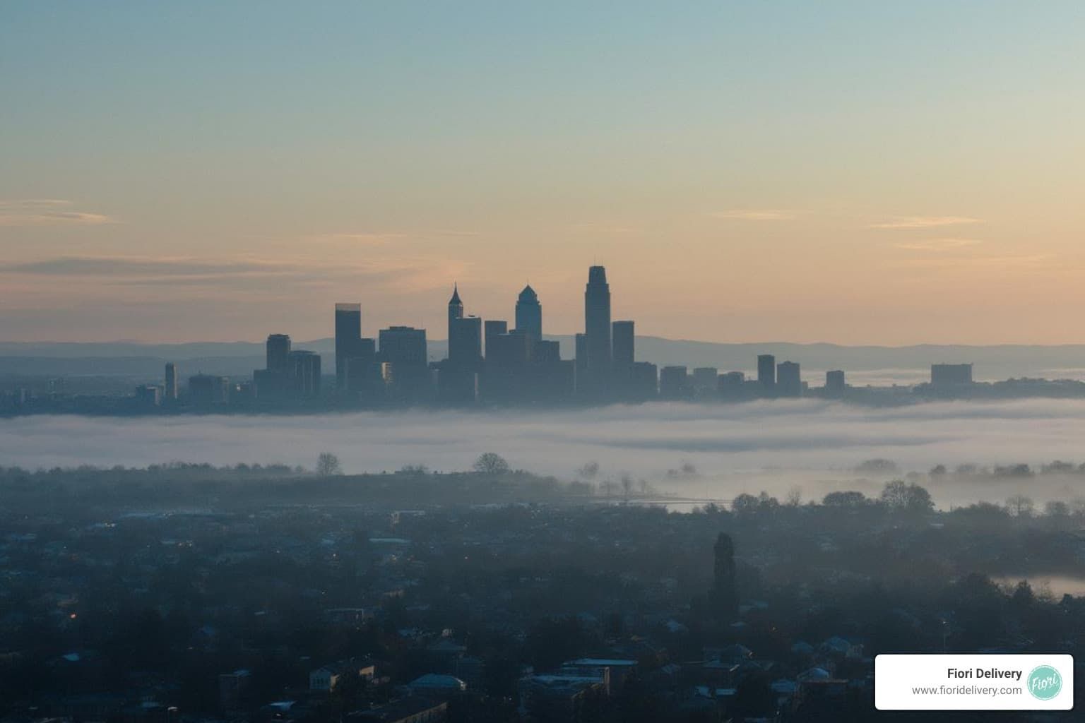 Sacramento skyline with vape clouds - vape pens Sacramento