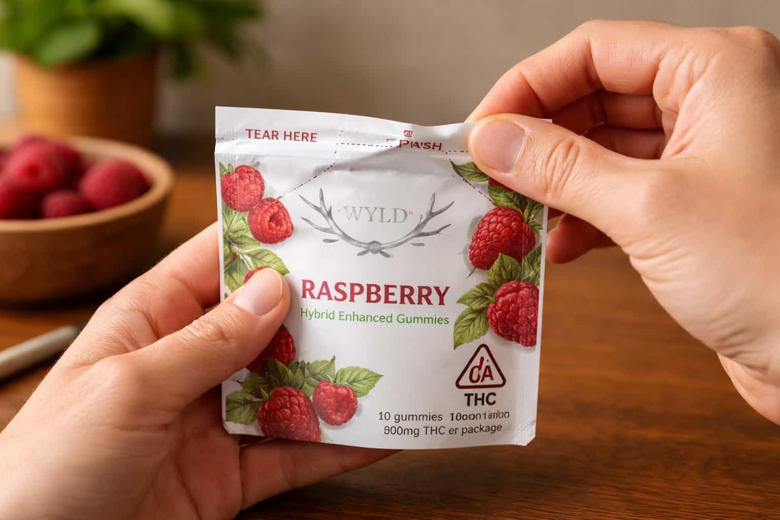 how to open Wyld gummies