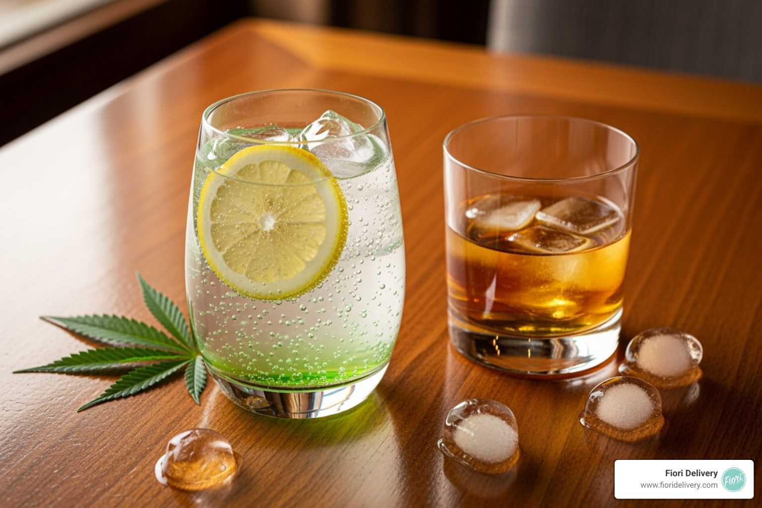 Cannabis drinks vs alcohol - are cannabis drinks healthier than alcohol