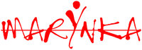logo Marynka white