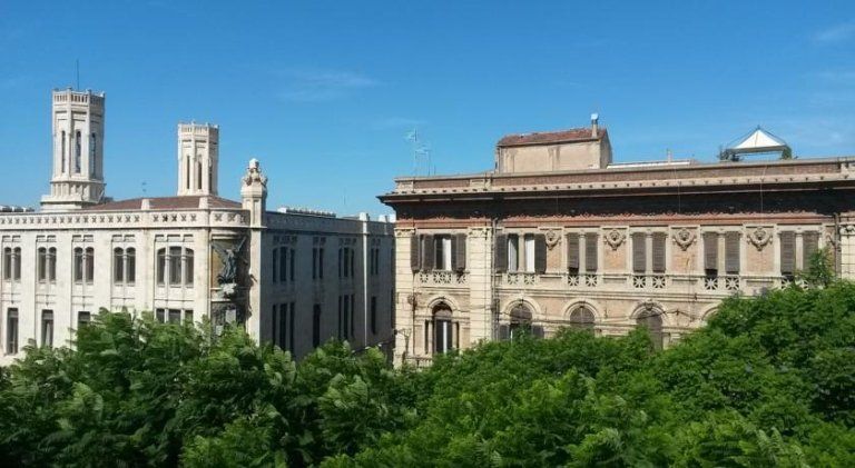 hotel visto dall'alto
