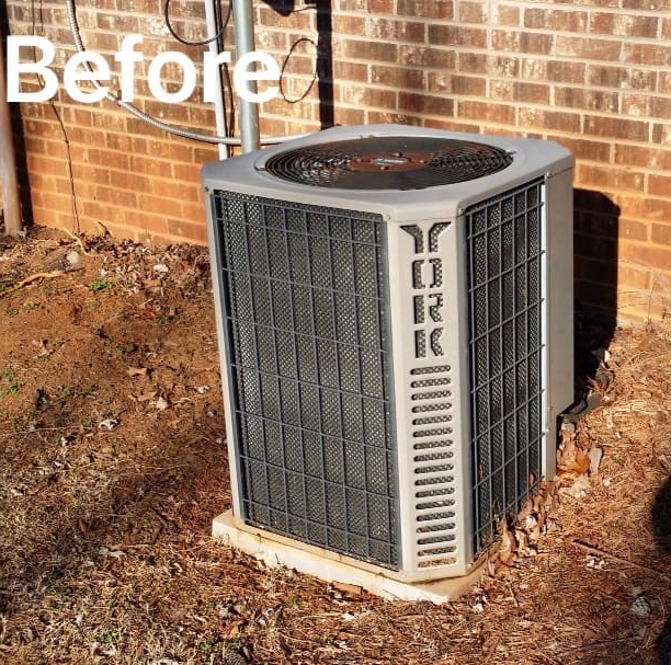 Before Air Conditioners Place On Outside - Rock Hill, SC - Lighthouse Heating & Cooling Specialists Inc