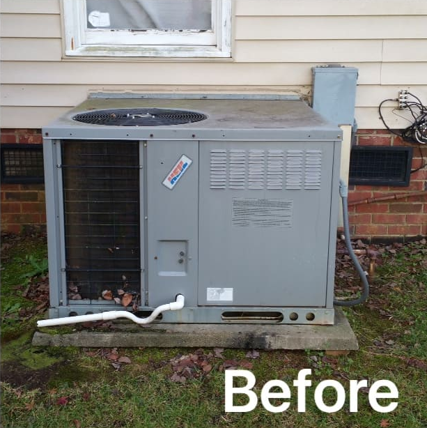 Before Air Conditioners - Rock Hill, SC - Lighthouse Heating & Cooling Specialists Inc