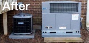 After Rusty Air Conditioners - Rock Hill, SC - Lighthouse Heating & Cooling Specialists Inc