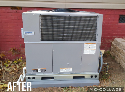 After Rusty Air Conditioners Placed On Outside - Rock Hill, SC - Lighthouse Heating & Cooling Specialists Inc