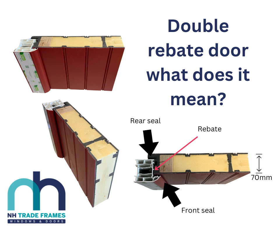 Double rebate door what does it mean?